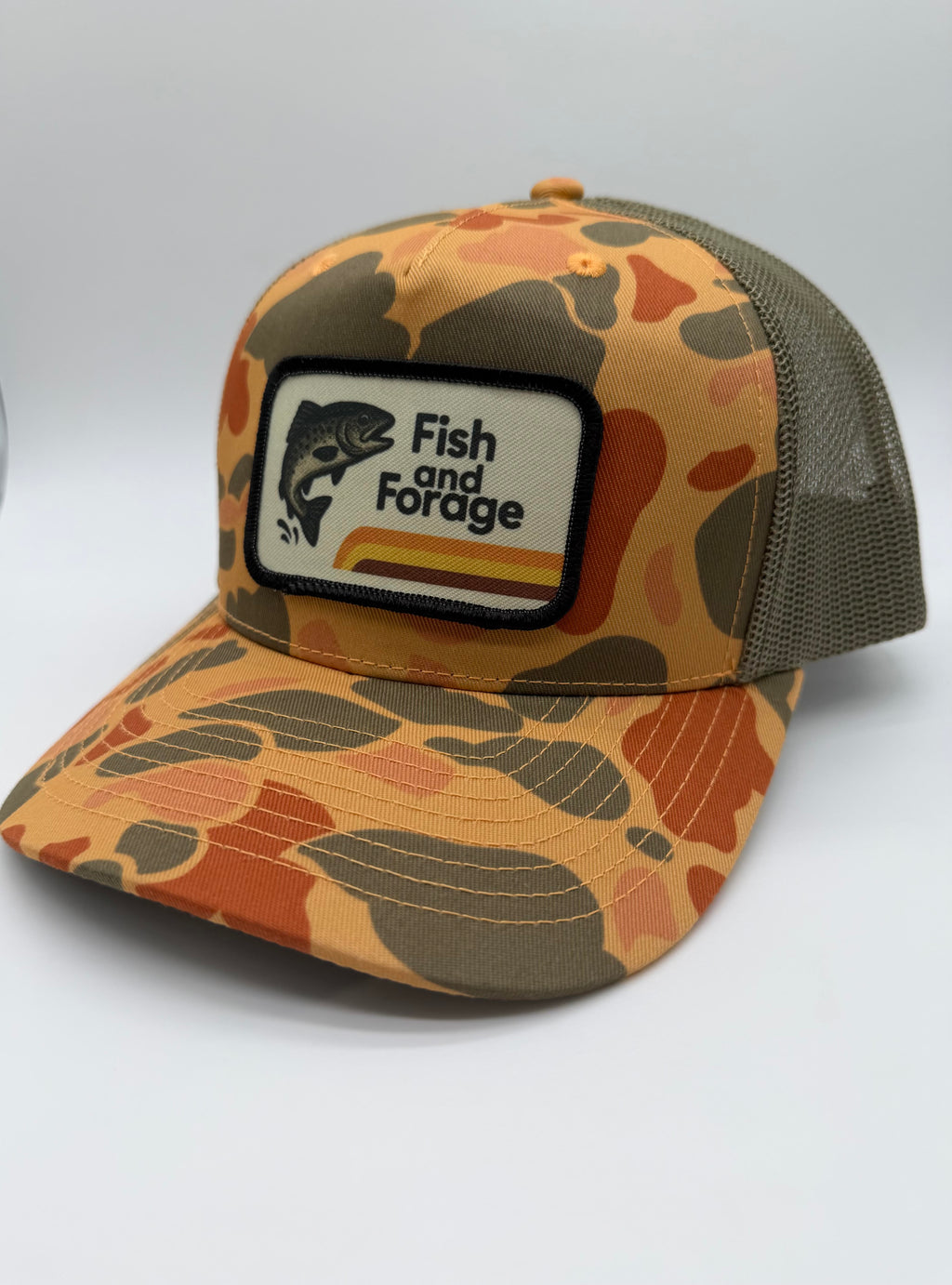 70s Lodge Hat - Fall Camo
