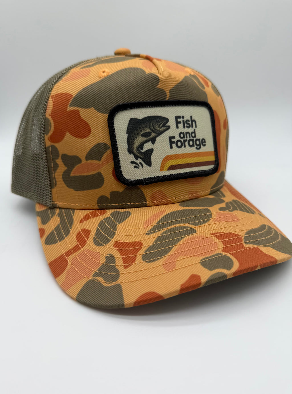 70s Lodge Hat - Fall Camo