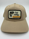 Fish and Forage 70s Lodge Hat | Khaki - Fishing & Outdoors Lifestyle Hat